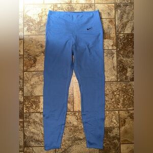 Nike Girls' Light Blue Athletic Leggings